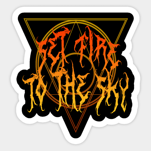 Tequila Sunrise Sticker by SetFireToTheSky